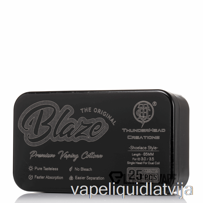 Thunderhead Creations Blaze Cotton Blaze Kokvilnas Vape šķidrums
